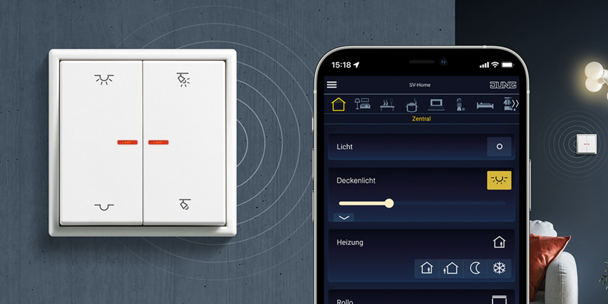 KNX RF Taster bei SKORtec in Moosach